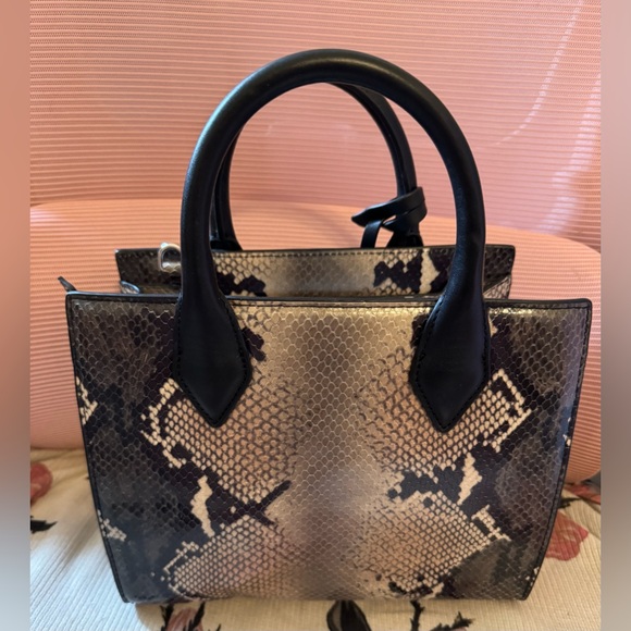 Henri Bendel Rivington Snakeskin Tote Bag - Picture 2 of 4